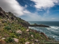 illa vilar e acantilados o fondo monte veladoiro