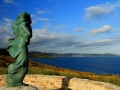 Faro de Laxe - Estatua A Espera