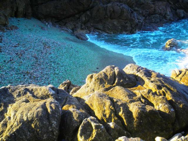 Playa de los Cristales