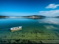 A-barca desde punta Canduleira