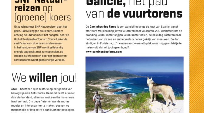 O Camiño dos Faros en Op Pad (Holanda)
