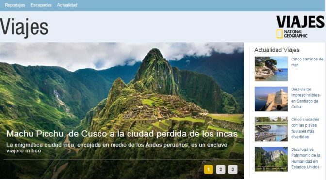 O Camiño dos Faros en National Geographic