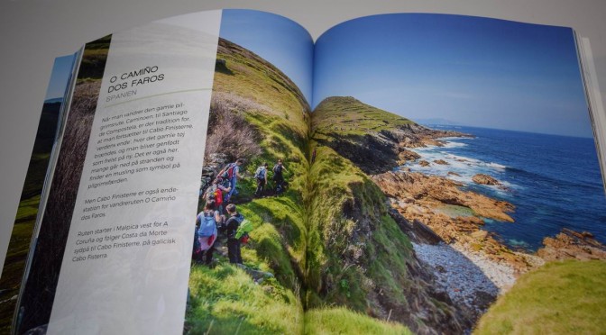 O Camiño dos Faros en una publicación de la European Ramblers Association