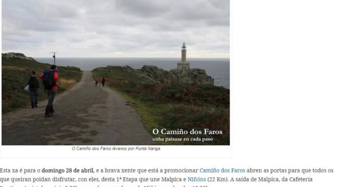 Que pasa na Costa anuncia la primera etapa