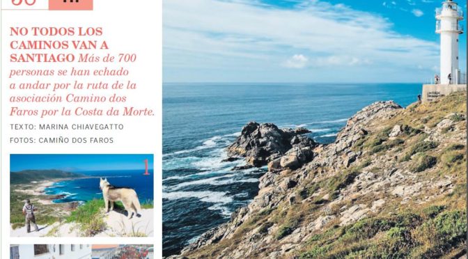 O Camiño dos Faros en el Suplemento YES de La Voz de Galicia