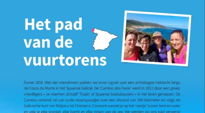 O Camiño dos Faros en Op Weg (Bélgica)