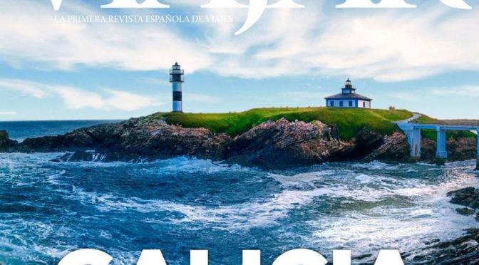 O Camiño dos Faros, portada de la revista Viajar