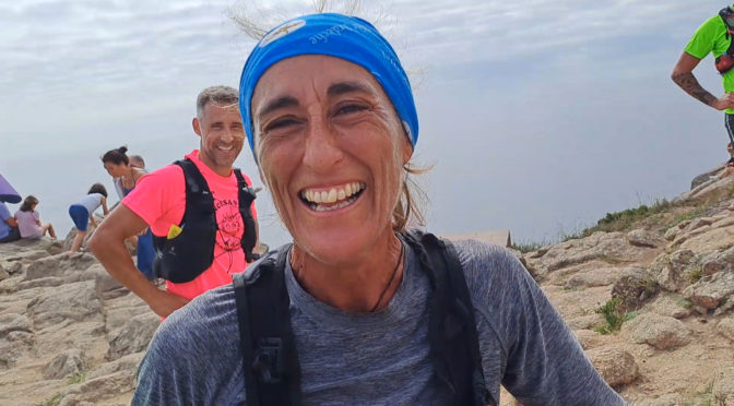 ULTRATRASNA Maite Rojo completa O Camiño dos Faros en 38 horas y 45 minutos